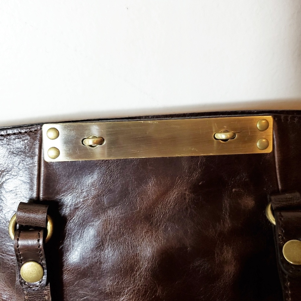 Patricia Nash Distressed Leather Vintage Tote NWT - Picture 5 of 8